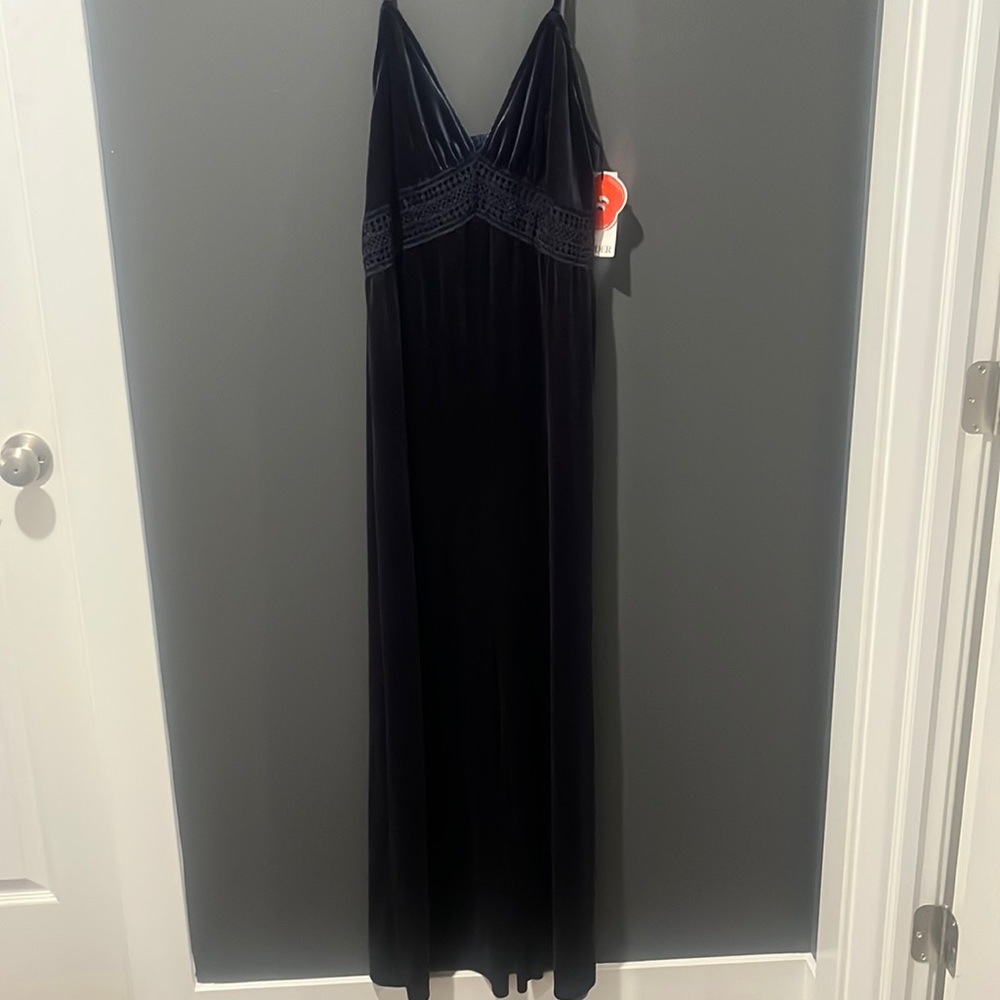Sheer panel cider romper! Never worn